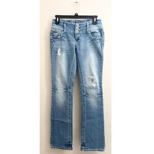 Ariya Light Blue Distressed Jeans